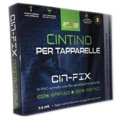 Cintino in pvc rinforzato di alta qualità per tapparelle mt.7,5 bianco FTS