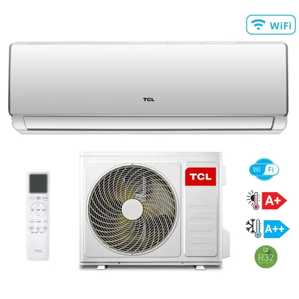 Climatizzatore condizionatore TCL ELITE serie F2 smart inverter wifi incluso 18000 btu A++ gas R32