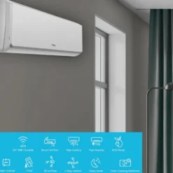 Climatizzatore condizionatore TCL ELITE serie F2 smart inverter wifi incluso 9000 btu A++ gas R32