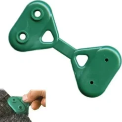 Clips fermatelo a bottone per il fissaggio del telo ombreggiante cf.10 pz.