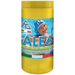 Cloro a 6 funzioni ALE6 per piscine idromassaggio kg.1 in mini tab da 20gr.