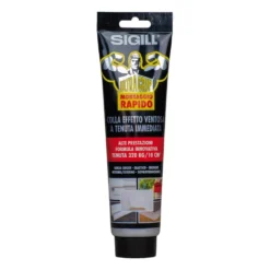 Colla di montaggio rapida effetto ventosa SIGILL ULTRA GRIP tubetto ml.150