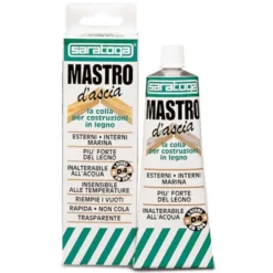 Colla poliuretanica trasparente per legno SARATOGA MASTRO D'ASCIA tubetto ml.100