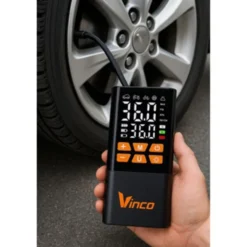 Compressore portatile a batteria VINCO 60625 per auto moto e bici