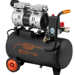 Compressore silenzioso senza olio lt.24 VINCO 60700 hp1 pressione 8 bar