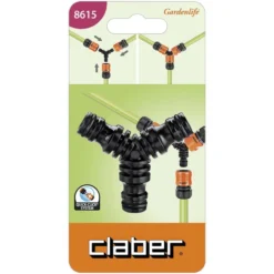 Congiunzione a 3 vie CLABER 8615 per raccordi quick-click