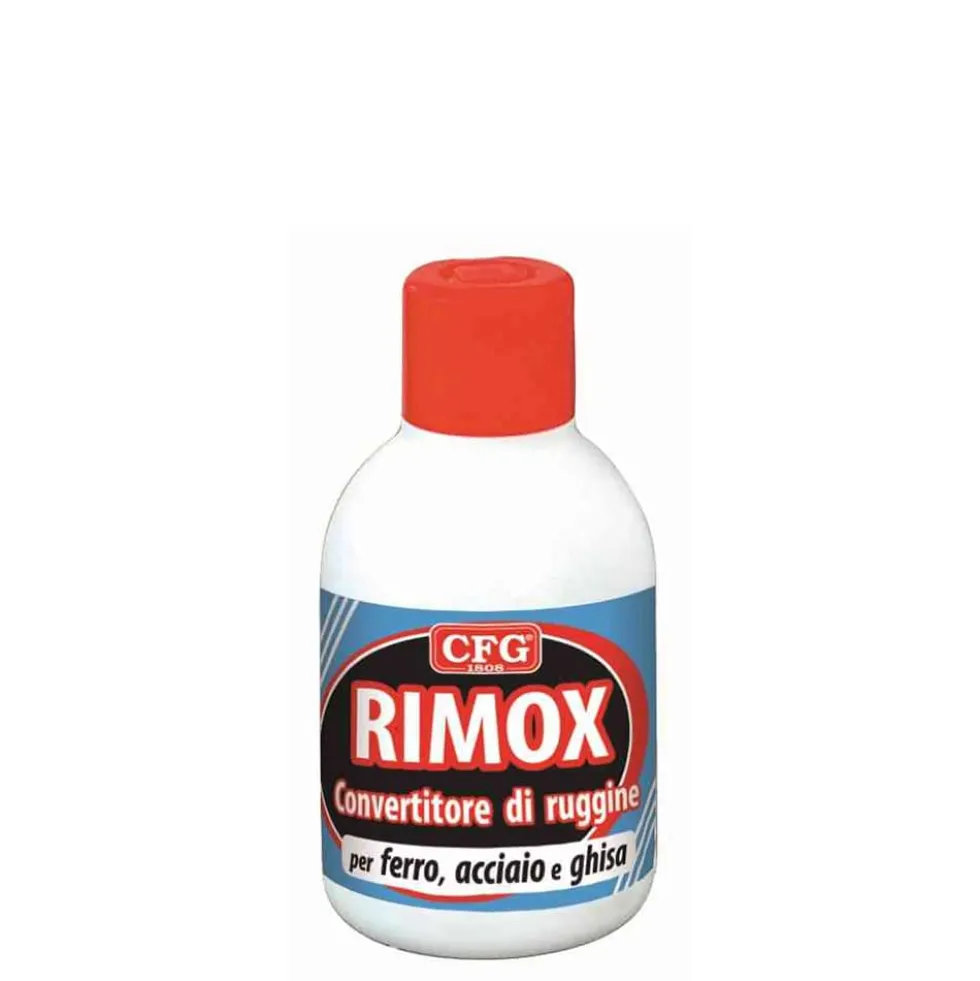 Convertitore di ruggine fosfatizzante disossidante e lucidante per metalli CFG RIMOX ml.200
