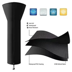 Cover protezione per stufa a gas termopatioa fungo da esterno NIKLAS