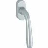 Cremonese martellina DK a 3 scatti cromo satinato mod. AGNONE per finestre con ribalta
