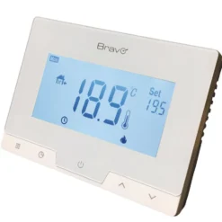 Cronotermostato digitale BRAVO GLAM display 3,78" programmazione giornaliera e settimanale