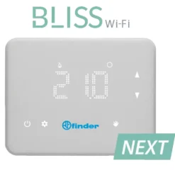 Cronotermostato digitale connesso wifi comandabile da app FINDER BLISS Wi-Fi NEXT