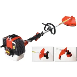 Decespugliatore a scoppio 2 tempi cilindrata 33cc potenza 0,9KW