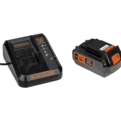 Decespugliatore elettrico a batteria 18V 4Ah BLACK+DECKER STC1840EPC tagliabordi a batteria con caricabatteria