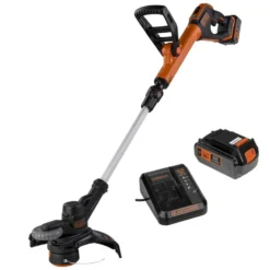 Decespugliatore elettrico a batteria 18V 4Ah BLACK+DECKER STC1840EPC tagliabordi a batteria con caricabatteria
