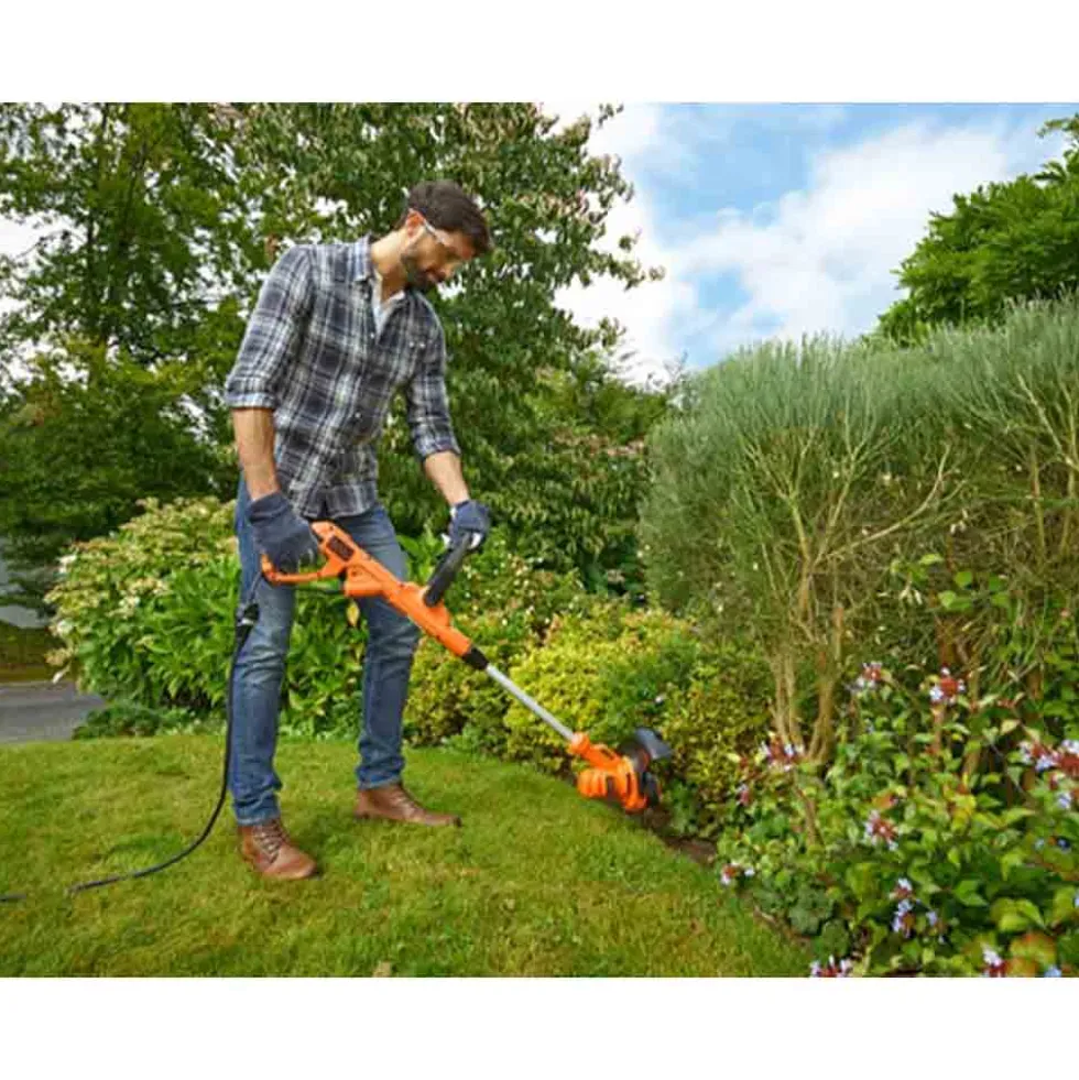 Decespugliatore elettrico tagliabordi BLACK+DECKER BESTA525 450W taglio cm.25