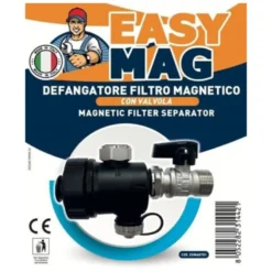 Defangatore filtro magnetico EASY MAG 3/4" con valvola