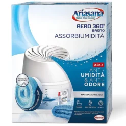 Deumidificatore assorbiumidità ARIASANA AERO 360 BAGNO anti umidità