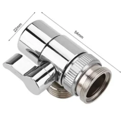 Deviatore universale con by-pass laterale e aeratore per rubinetto miscelatore
