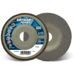 Disco abrasivo lamellare diamantato SAITDIAM POWER 115 x 22,23