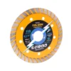 Disco diamantato a corona turbo mm.115 x 22,2 TOLSEN 76742 per calcestruzzo pietra cemento
