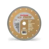 Disco diamantato professionale a corona turbo SAITDIAM TREDI 115 x 2,4 per calcestruzzo, granito e porfido