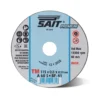 Disco mola da taglio per acciaio inox/metallo SAIT PREMIUM mm.115 x 0,8 x 22,23