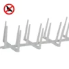 Dissuasori per volatili uccelli e piccioni in polietilene asta cm.50 - 40 spilli