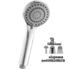 Doccetta cromata 3 getti dm.83 con sistema anticalcare DIANHYDRO art. 13032