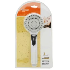Doccetta cromata 3 getti dm.83 con sistema anticalcare DIANHYDRO art. 13032