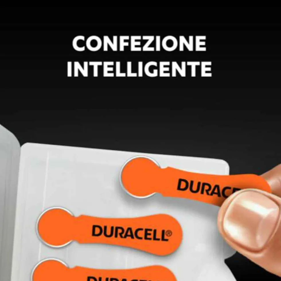 DURACELL Easy Tab Batterie per apparecchi acustici DA13 bl.6 pz.