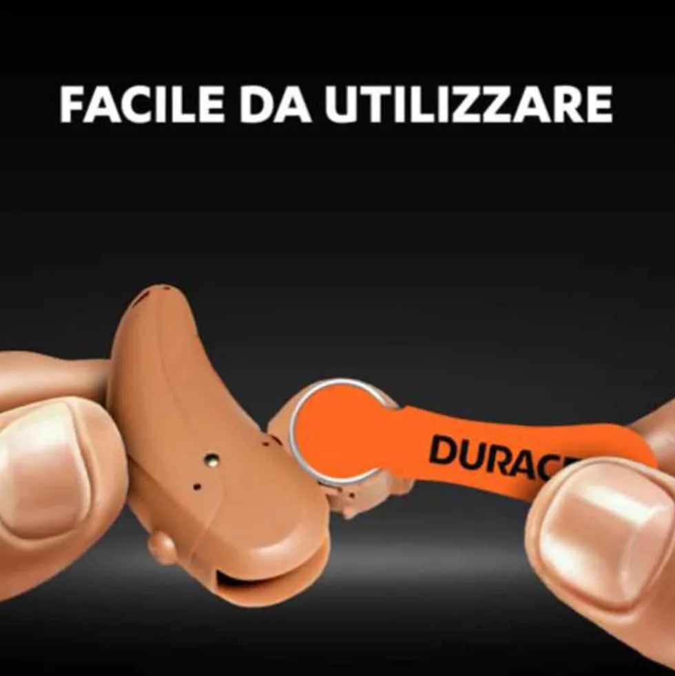 DURACELL Easy Tab Batterie per apparecchi acustici DA13 bl.6 pz.