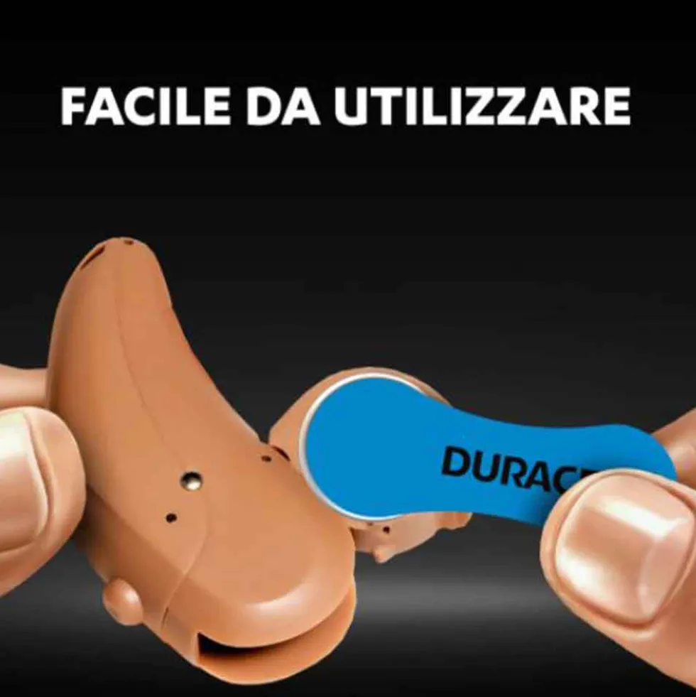 DURACELL Easy Tab Batterie per apparecchi acustici DA675 bl.6 pz.