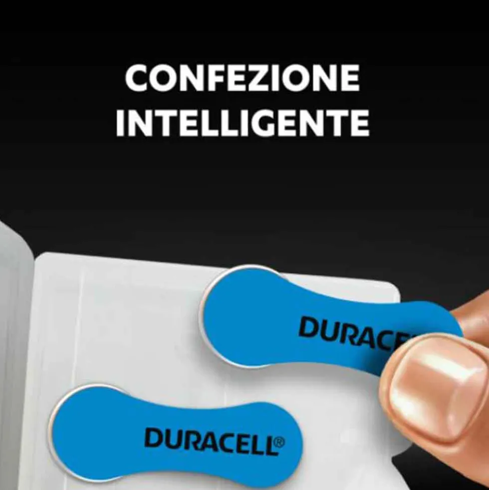 DURACELL Easy Tab Batterie per apparecchi acustici DA675 bl.6 pz.