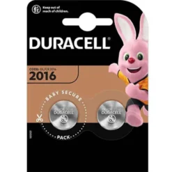 DURACELL Specialistiche Batteria a bottone CR2016 DL2016 bl.2 pz.