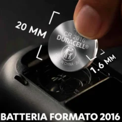 DURACELL Specialistiche Batteria a bottone CR2016 DL2016 bl.2 pz.