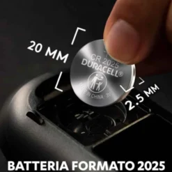 DURACELL Specialistiche Batteria a bottone CR2025 DL2025 bl.2 pz.