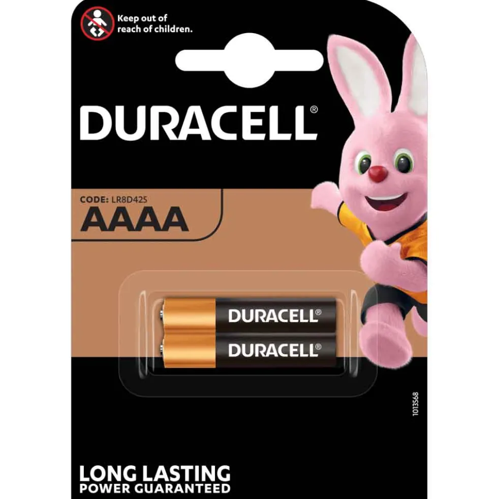 DURACELL Specialistiche batterie alcaline AAAA 1,5V LR8D425 MN2450 bl.2 pz.