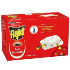 Esca per scarafaggi pronta all'uso RAID con insetticida cf.6 pz.