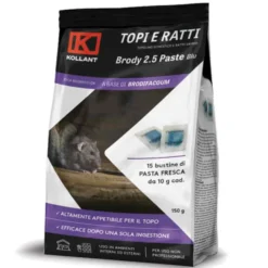 Esca per topi in pasta fresca blu gr.150 BRODY 2.5 PASTE BLU KOLLANT