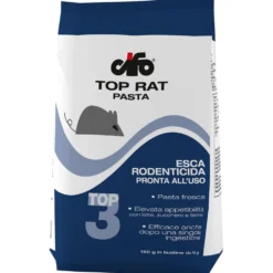 Esca topicida in pasta fresca pronta all' uso per topi e ratti CIFO TOP RAT PASTA TOP 3 esca rodenticida gr.150