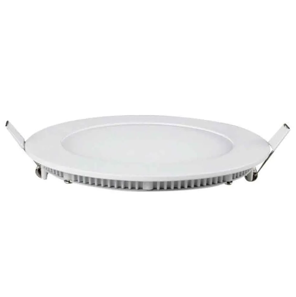 Faretto incasso slim panel tondo 6W 480 lumen HENERGIA varie tonalità di luce