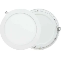 Faretto incasso slim panel tondo 6W 480 lumen HENERGIA varie tonalità di luce