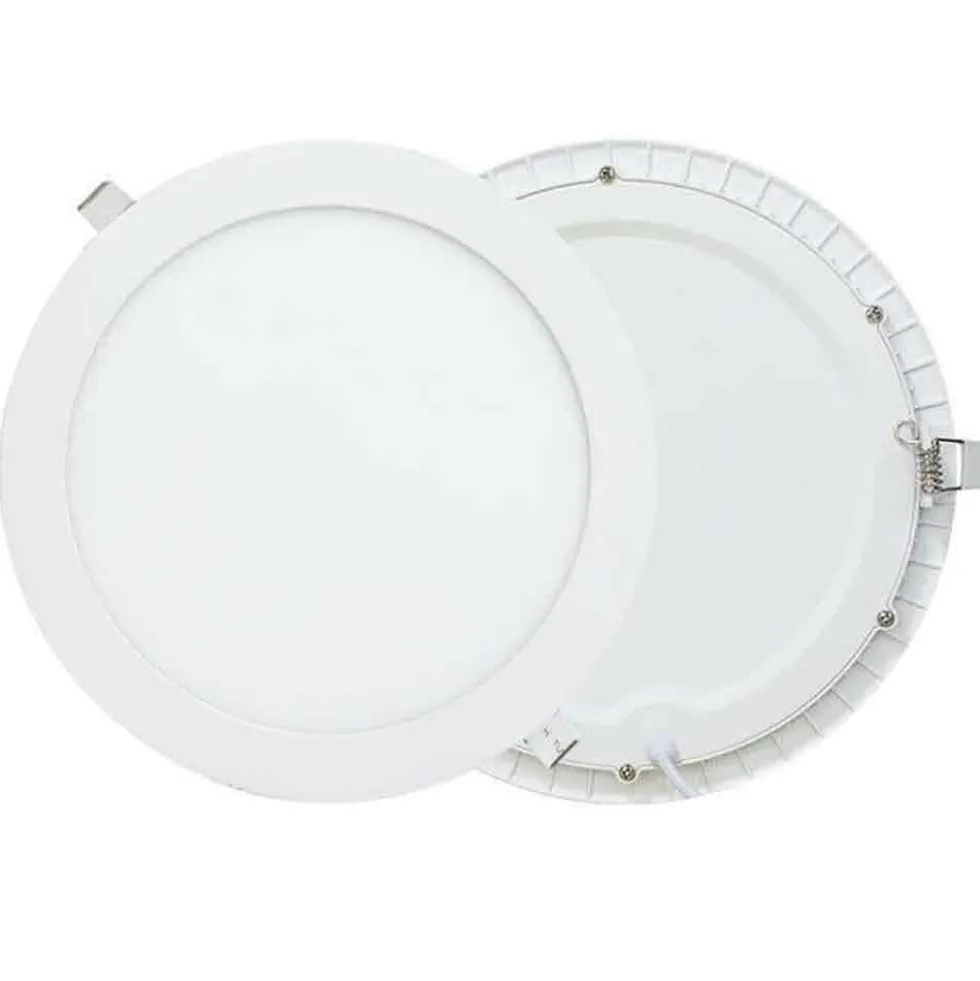 Faretto incasso slim panel tondo 6W 480 lumen HENERGIA varie tonalità di luce
