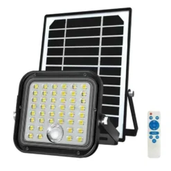 Faretto led da esterno con pannello solare faro proiettore CFG LUMINA PARK 1500 lumen 4000K con sensore di movimento