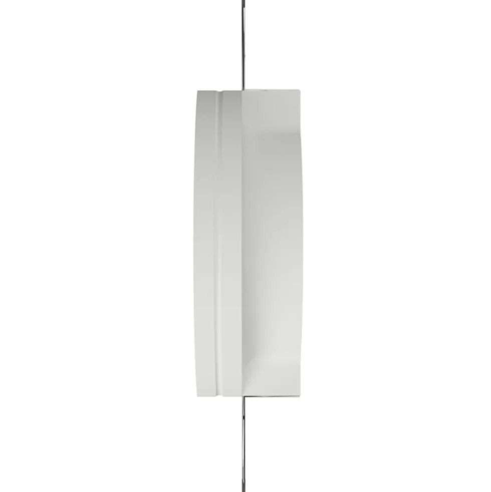 Faretto slim tondo in gesso ad incasso a scomparsa cm.10 CSF010