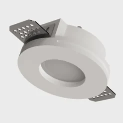 Faretto slim tondo in gesso ad incasso a scomparsa cm.10 CSF010