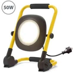 Faro da lavoro portatile proiettore da cantiere CFG EDIL LED 50W 3500 lumen luce 4000K