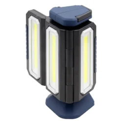 Faro da lavoro ricaricabile EXTEND con tre fonti luminose orientabili CFG EL156