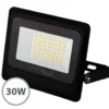 Faro led da esterno proiettore led 30W 2700 lumen nero CFG SQUARE LED con selettore luce 3000K-4000K-5000K