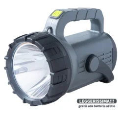 Faro led ricaricabile EXTREME 15 per illuminazione di profondità fino a 300 mt. con funzione powerbank CFG EL184